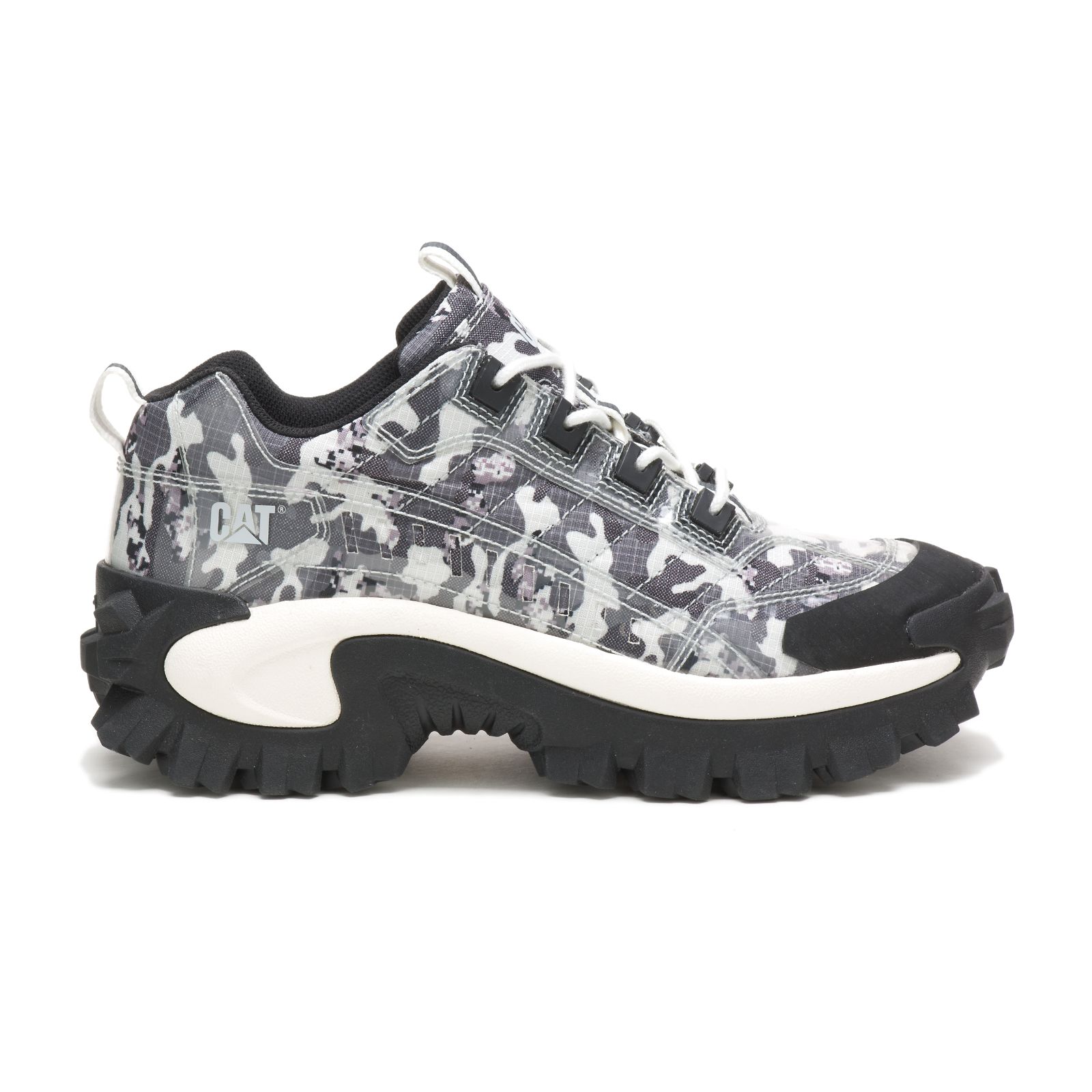 Buty Casual Męskie Caterpillar Intruder Czarne Camo | PL-1729