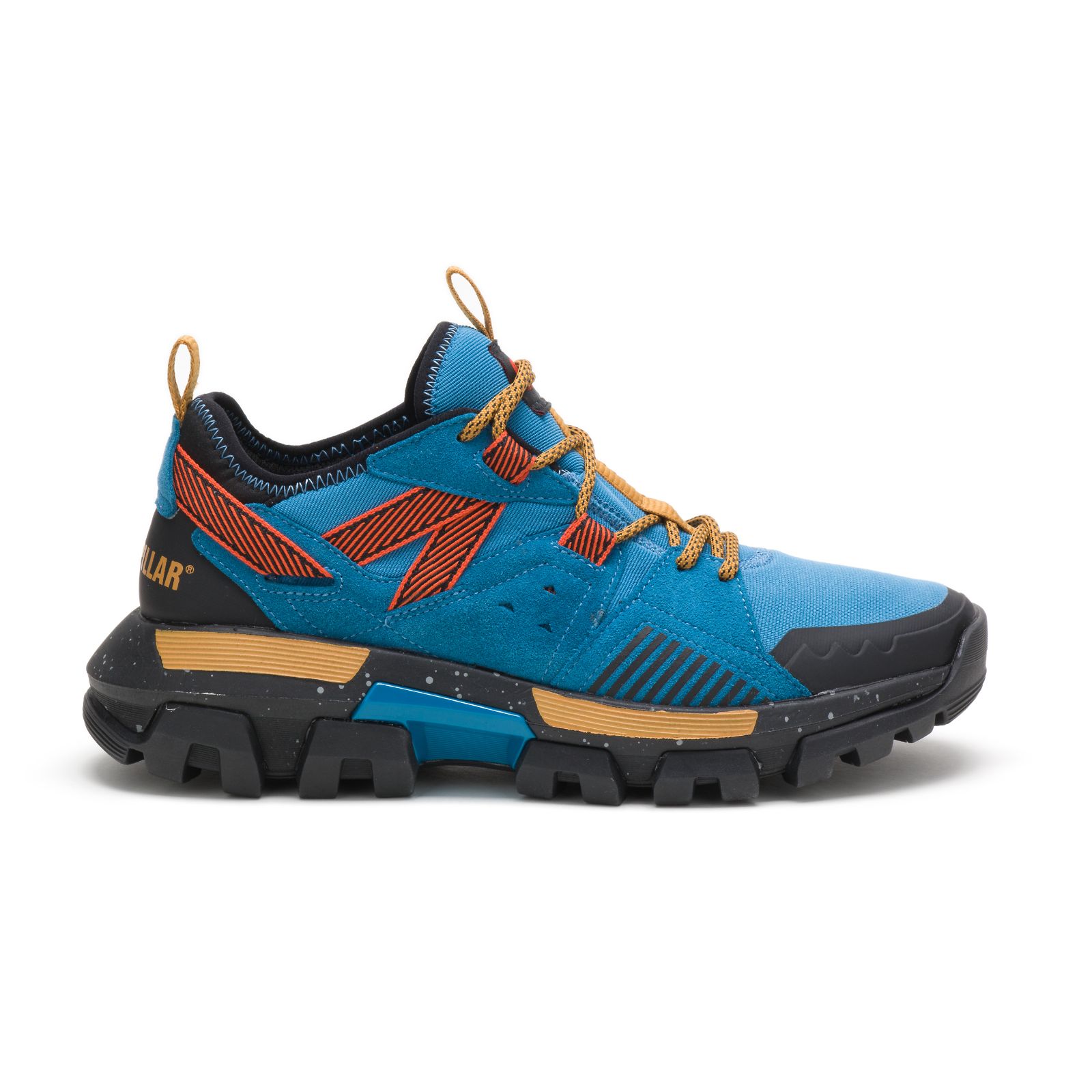 Sneakersy Damskie Caterpillar Raider Sportowe Blue/Black | PL-0231