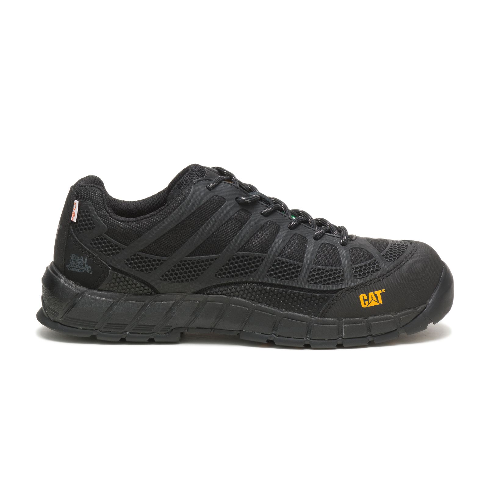 Sneakersy Męskie Caterpillar Streamline Csa Shoe (Composite Metalowym, Non Metallic) Czarne | PL-854